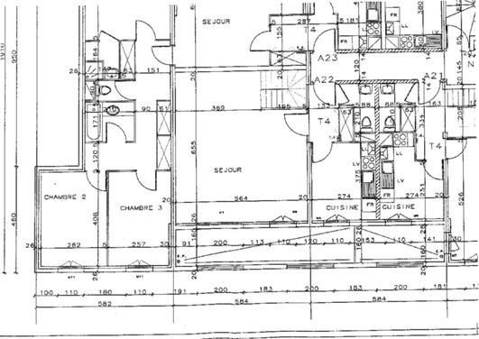 Reprise de sous oeuvre : ouverture mur porteur (beton arm) - 1