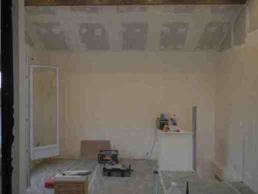 Poncage lissage peinture mur plafond - 1