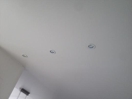 Rparation de 2 clairages led en plafond - 1