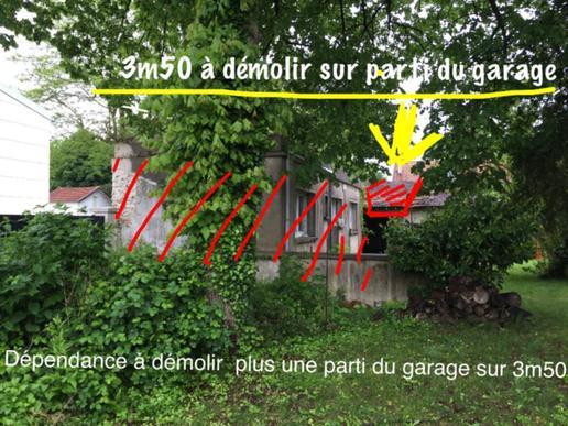 Démolition garage - 1