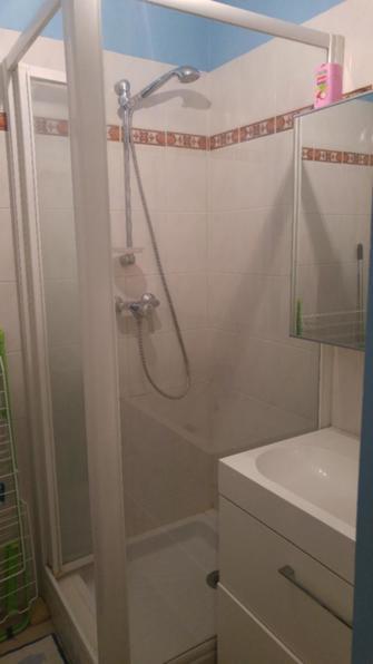 Refection salle de bain   douche italienne + faux plafond - 1