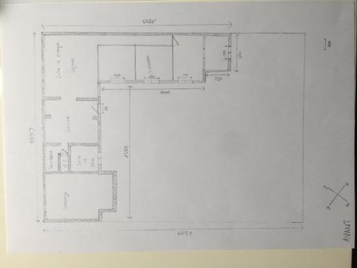 Extension d'une maison plain pied (1 chambre et 1 sdb) - 1