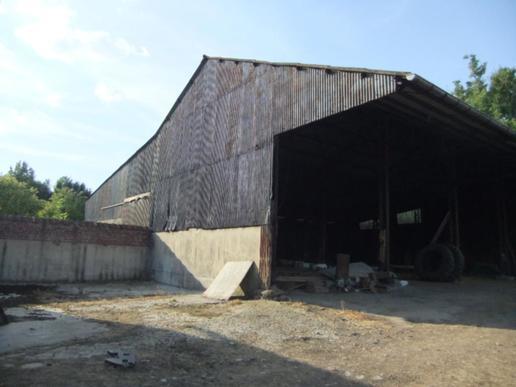 Dmolition d'un hangar agricole avec toit amiante - 1