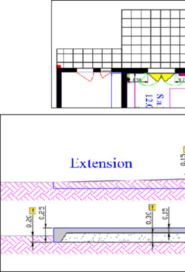Extension terrasse bton - 1